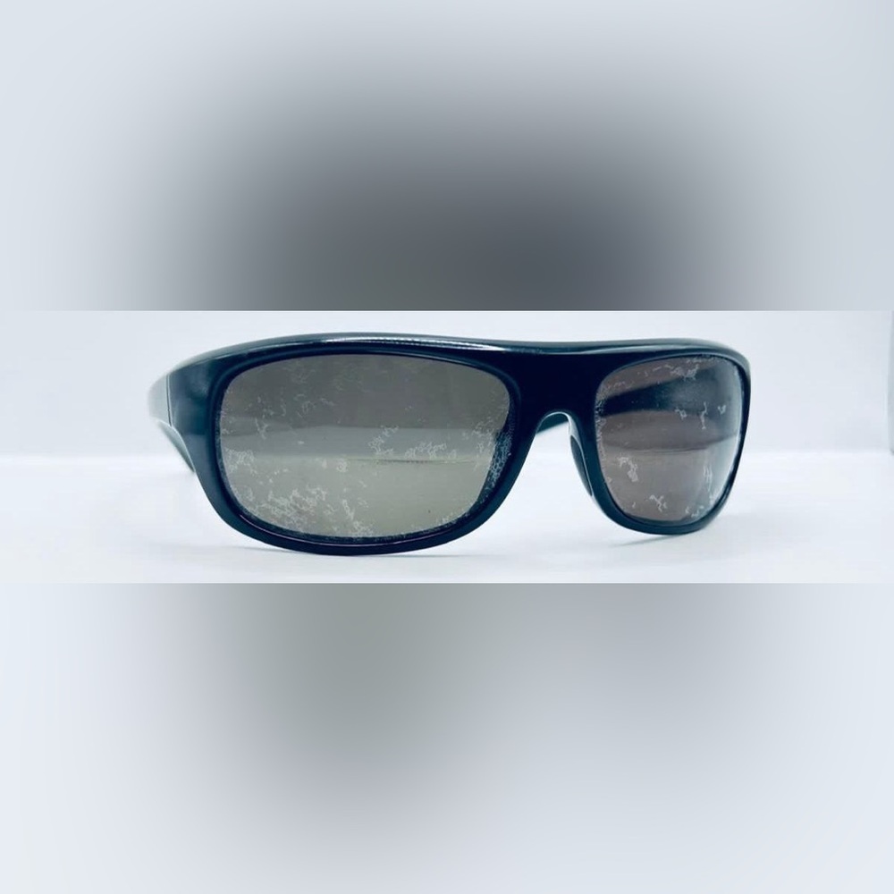 Oceano Black Oval Sunglasses Frames Only
